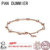 925 Silver Chrysanthemum Star Women's Bracelet - High Charm Jewelry
