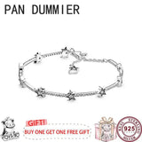 925 Silver Chrysanthemum Star Women's Bracelet - High Charm Jewelry