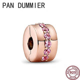 925 Silver Eternal Galaxy Daisy Clip for Pandoha Bracelet