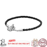 925 Silver Love Heart Bracelet Women's Charm Jewelry