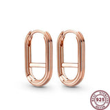 925 Silver Peacock Wave Galaxy Women's Earrings Wedding Jewelry