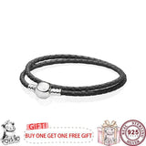 925 Silver Pink Women's Bracelet High Charm Jewelry