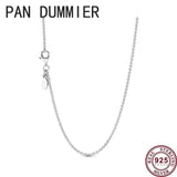 925 Silver Tone Letter O Love Heart Pendant Necklace
