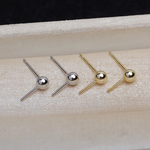 925 Silver Earring Findings for Gemstone Beads