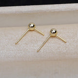 925 Silver Earring Findings for Gemstone Beads