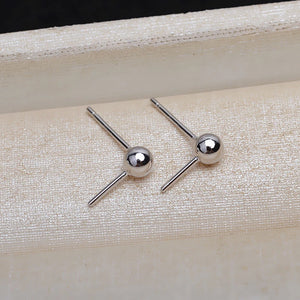 925 Silver Earring Findings for Gemstone Beads