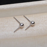 925 Silver Earring Findings for Gemstone Beads