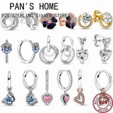 925 Silver Eternal Love Butterfly Earrings Wedding Charm