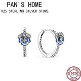 925 Silver Eternal Love Butterfly Earrings Wedding Charm