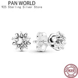 925 Sterling Silver Eternal Star Love Earrings