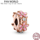 925 Silver Galaxy Charm Clip for Women's Bracelet