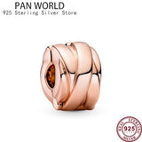 925 Silver Galaxy Charm Clip for Women's Bracelet