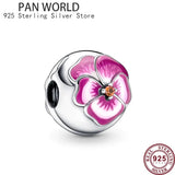 925 Silver Galaxy Charm Clip for Women's Bracelet