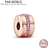 925 Silver Galaxy Charm Clip for Women's Bracelet
