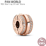 925 Silver Galaxy Charm Clip for Women's Bracelet