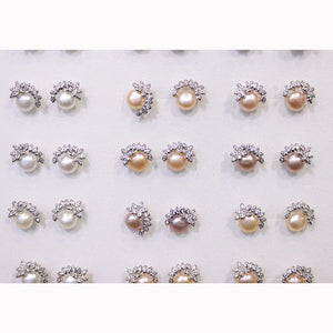 DIY Earrings Mountings Accessories for Pearls Beads Stones