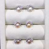 DIY Earrings Mountings Accessories for Pearls Beads Stones