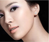 925 Silver Crystal 6-claw Earrings Women Gift Jewelry