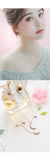925 Silver Crystal Star Moon Earrings Women Girls Gift