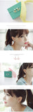 925 Silver Crystal Leaf Earrings Women Gift Jewelry