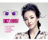 925 Silver Heart Earrings Women Girls Gift Jewelry