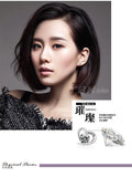 925 Silver Heart Earrings Women Girls Gift Jewelry
