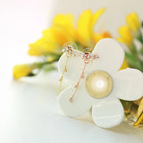 925 Silver Leaves Earrings for Women Gift Statement Jewelry
