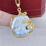 Baroque Pearls Stones Beads Pendant Mount Base Mountings
