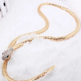 Punk Women Necklace Exaggerated Alloy High-visibility Jewelry