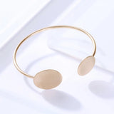 Hot Rose Ellipse Titanium Bracelet For Women Girls