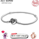925 Silver Love Tree Bracelet for Women