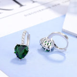 925 Silver Opal Planet Star Drop Earring Women Jewelry