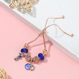 Adjustable Charm Bracelet with Astronaut Pendant for Women