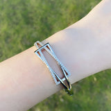Full Diamond Opening Adjustable Bracelet Hand Jewelry Women's Hand Bracelets
