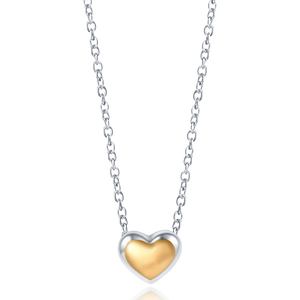 925 Sterling Silver Crown Zircon Pendant Necklace