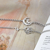 Silver Little Prince Pendant Couple Bracelet Love Gift