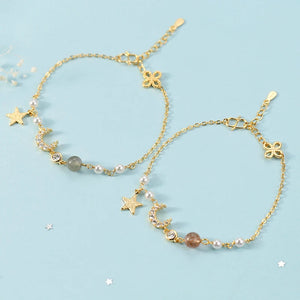 Women's Star Moon Bracelet Gift