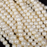 10-11mm Light Grain Punch Round Natural Freshwater Pearl DIY Accessories
