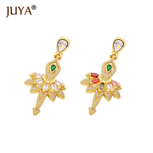 Zircon Set Ballet Dancing Girl Pendant Necklace for Jewelry Making