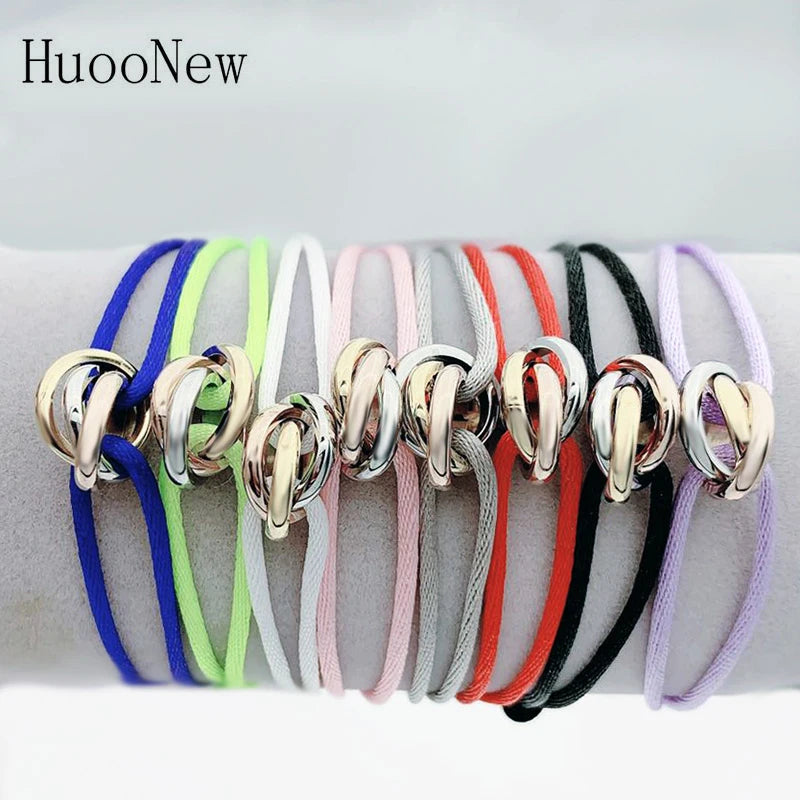 Stainless Steel Bracelet Multicolor Chain Adjustable Size Bracelet Unisex