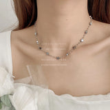 Butterfly Beaded Chokers Necklace for Women