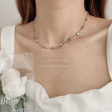 Butterfly Beaded Chokers Necklace for Women