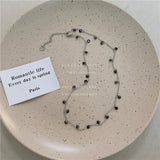 Butterfly Beaded Chokers Necklace for Women