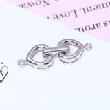 925 Sterling Silver Necklace Bracelet Clasps Jewelry Accessory
