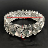 Colorful Stretch Bracelet Set for Women, Love Bangles for Party Jewelry
