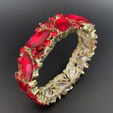 Colorful Stretch Bracelet Set for Women, Love Bangles for Party Jewelry
