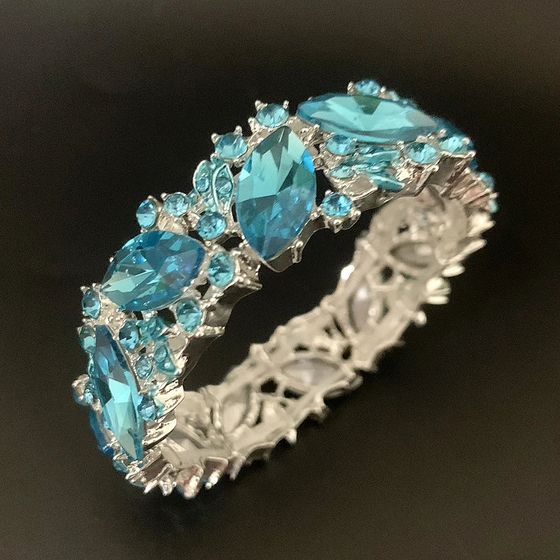 Colorful Stretch Bracelet Set for Women, Love Bangles for Party Jewelry