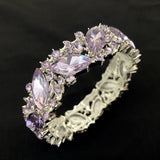 Colorful Stretch Bracelet Set for Women, Love Bangles for Party Jewelry