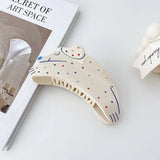 Acrylic Dog Rhinestone Hair Claw Clip for Women