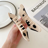 Acrylic Dog Rhinestone Hair Claw Clip for Women